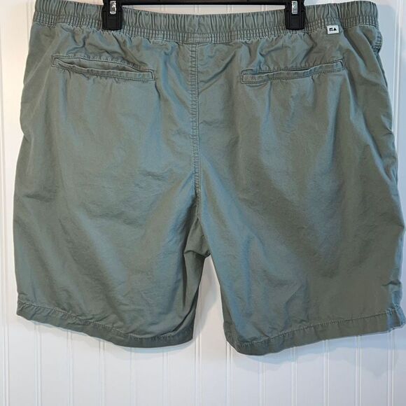 Free Assembly Shorts Men's XLarge Olive Green  Elastic Waist Slash Pockets - Picture 7 of 11